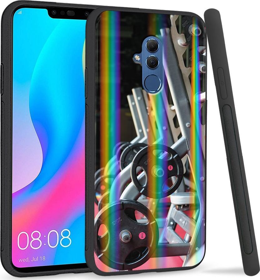 Super Fashion Etui Rainbow Series na Huawei Mate 20 Lite Siłownia 1