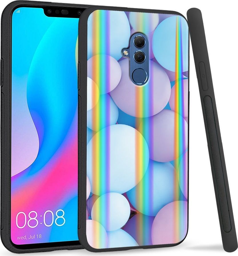 Super Fashion Etui Rainbow Series na Huawei Mate 20 Lite Pastelowe balony 1