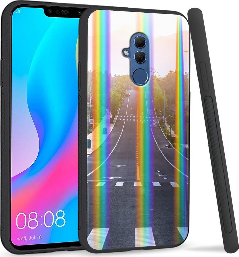 Super Fashion Etui Rainbow Series na Huawei Mate 20 Lite Droga w górę 1