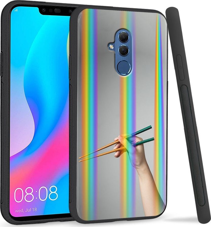 Super Fashion Etui Rainbow Series na Huawei Mate 20 Lite Pałeczki 1
