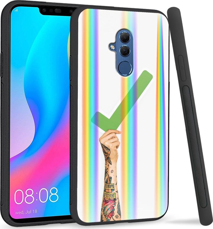 Super Fashion Etui Rainbow Series na Huawei Mate 20 Lite Jestem na tak 1