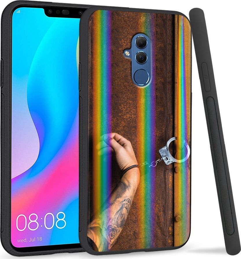 Super Fashion Etui Rainbow Series na Huawei Mate 20 Lite Uwięziony 1