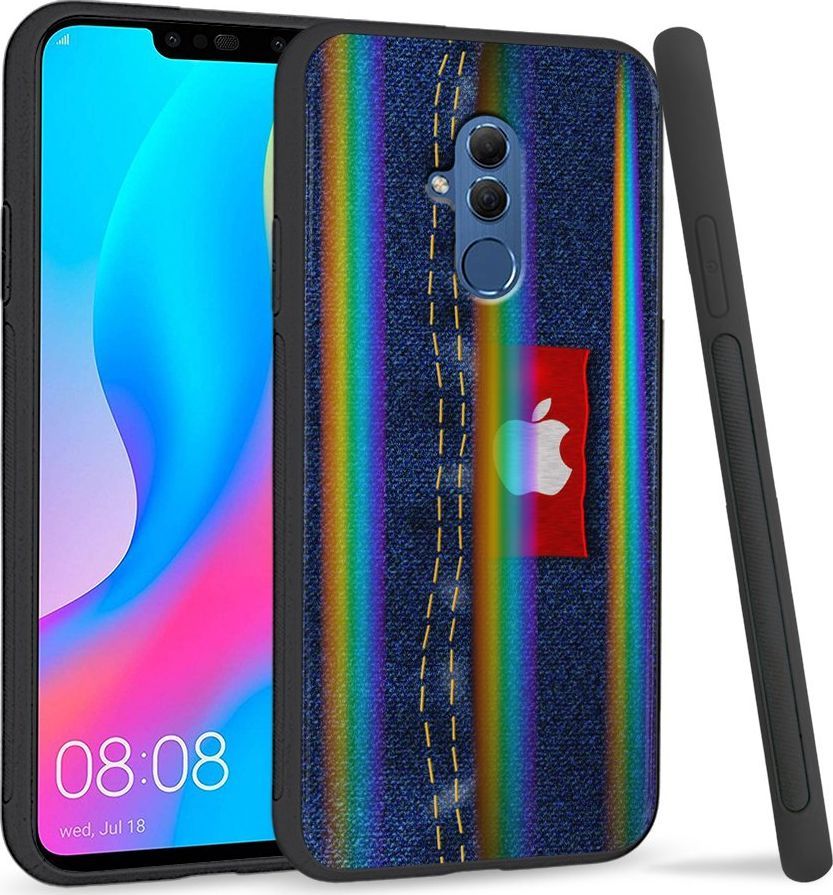 Super Fashion Etui Rainbow Series na Huawei Mate 20 Lite Jeans Apple 1