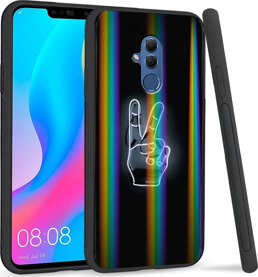 Super Fashion Etui Rainbow Series na Huawei Mate 20 Lite Peace 1