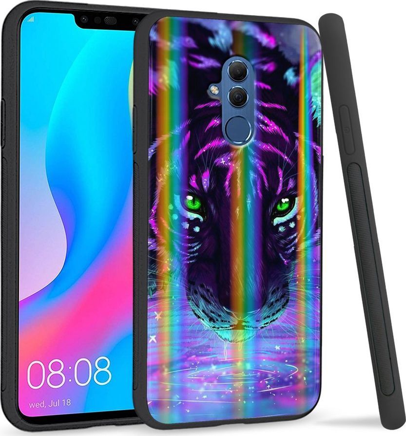 Super Fashion Etui Rainbow Series na Huawei Mate 20 Lite Tiger 1
