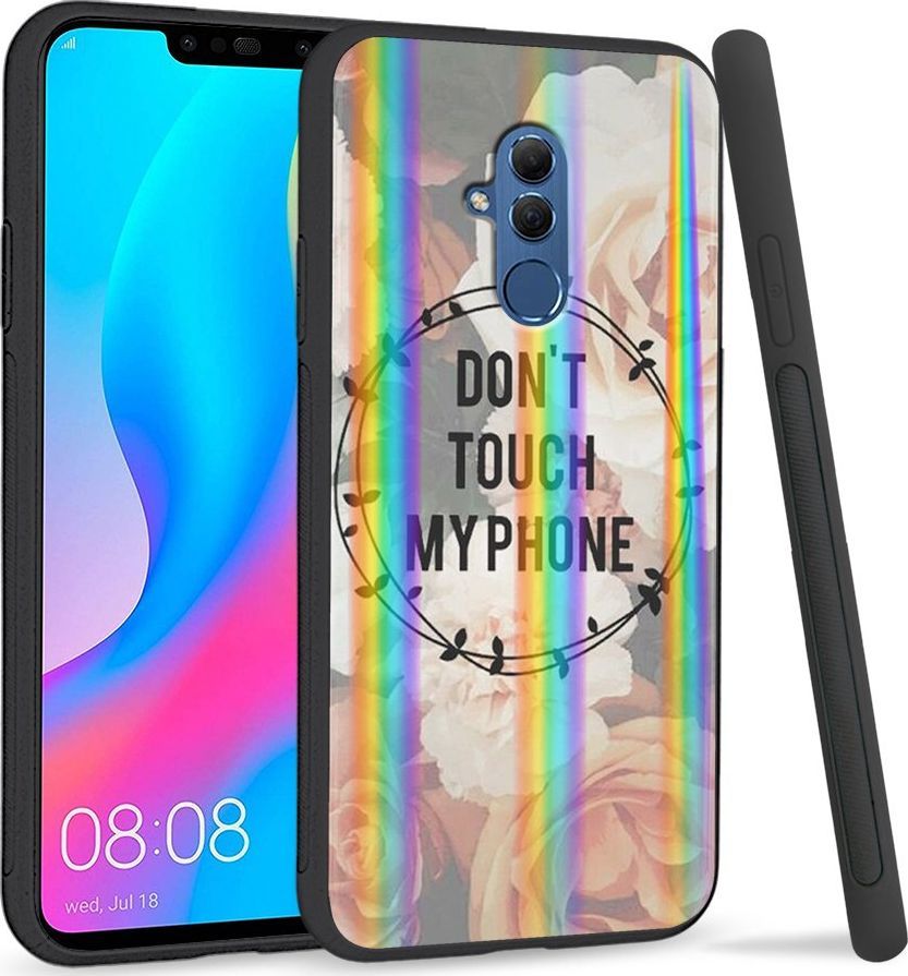 Super Fashion Etui Rainbow Series na Huawei Mate 20 Lite Don't Touch My Phone II 1