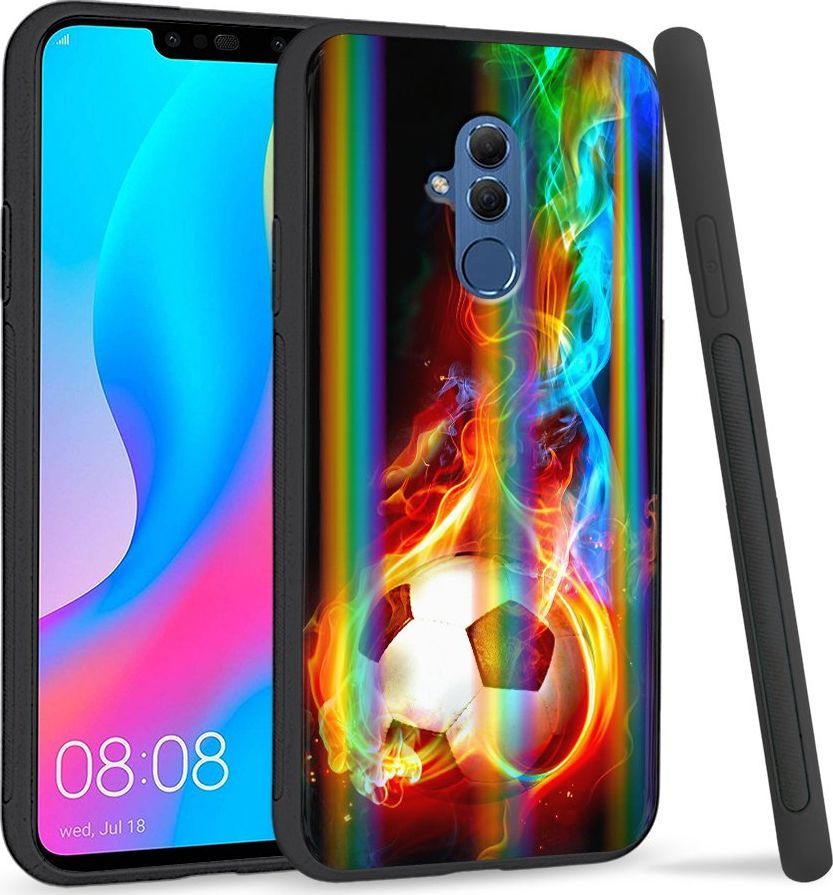 Super Fashion Etui Rainbow Series na Huawei Mate 20 Lite Football 1