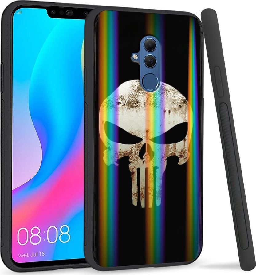 Super Fashion Etui Rainbow Series na Huawei Mate 20 Lite Czaszka 1
