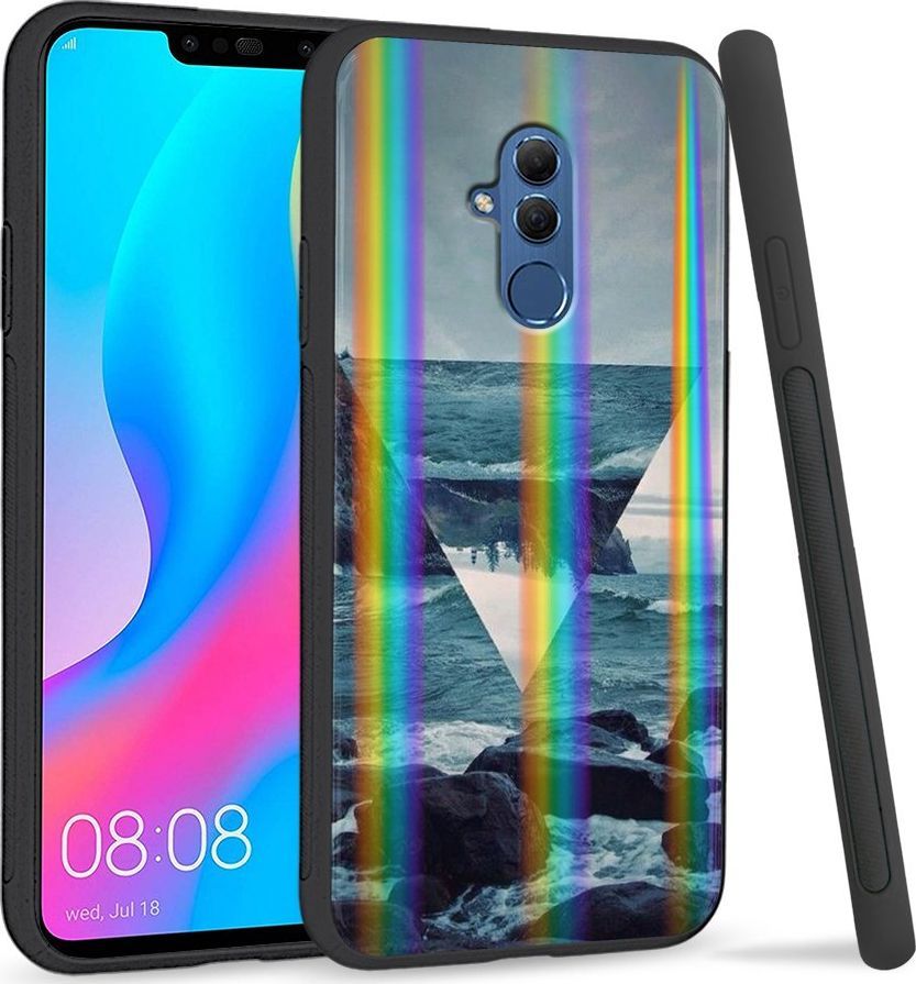 Super Fashion Etui Rainbow Series na Huawei Mate 20 Lite Sea Triangle 1