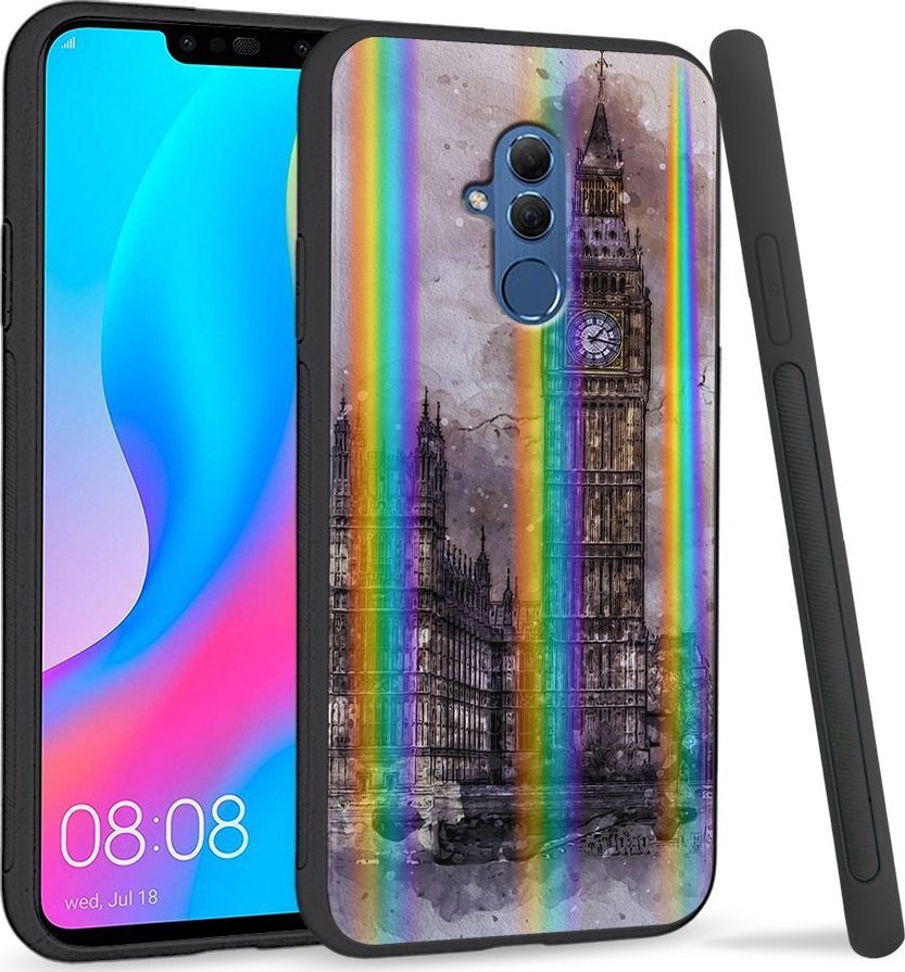 Super Fashion Etui Rainbow Series na Huawei Mate 20 Lite Londyn 1