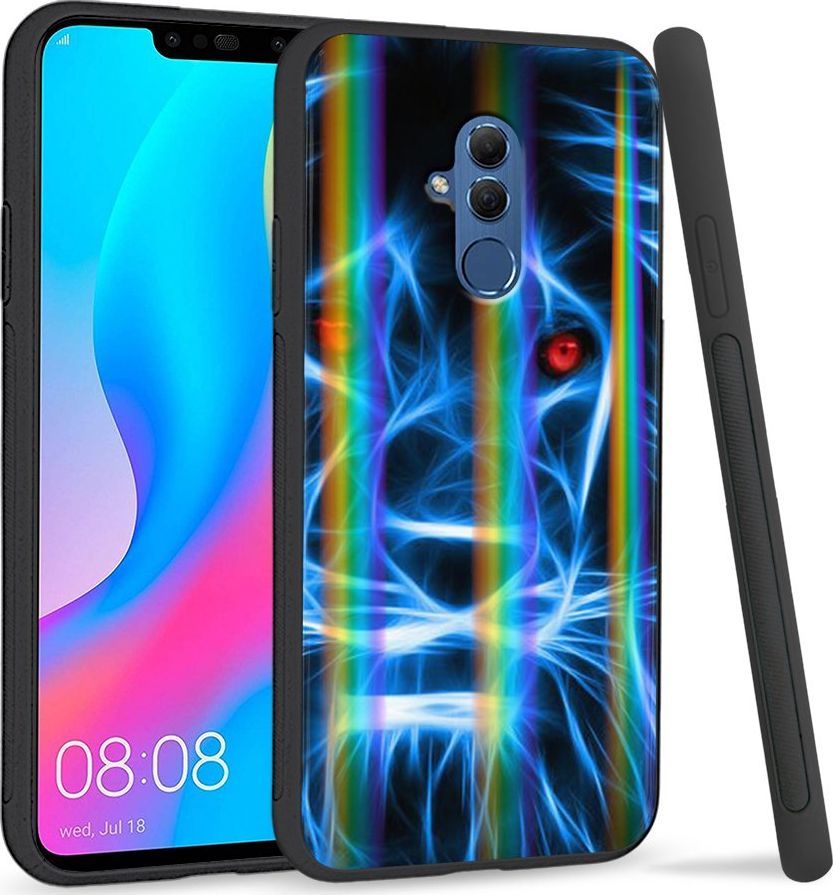 Super Fashion Etui Rainbow Series na Huawei Mate 20 Lite Niebieski Lew 1