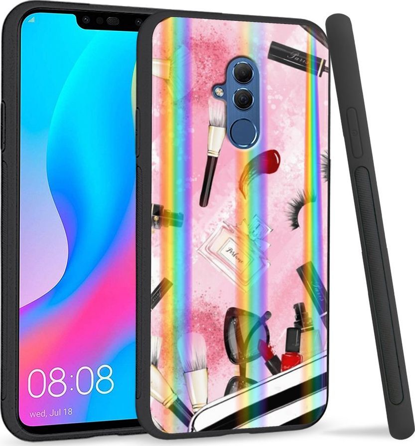Super Fashion Etui Rainbow Series na Huawei Mate 20 Lite Make'up 1