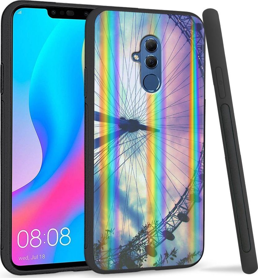 Super Fashion Etui Rainbow Series na Huawei Mate 20 Lite Rollercoster 1