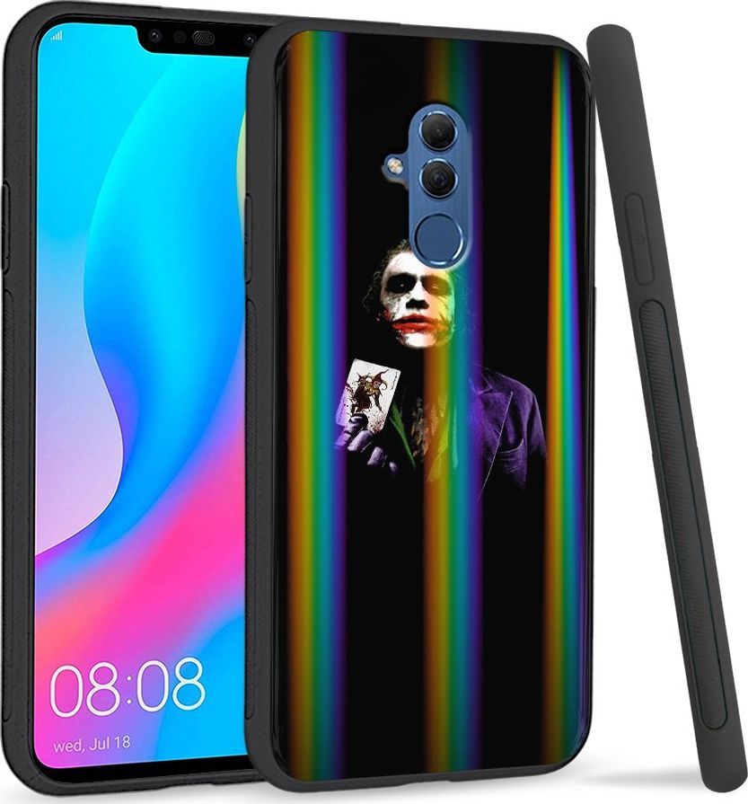 Super Fashion Etui Rainbow Series na Huawei Mate 20 Lite Czarny Joker 1