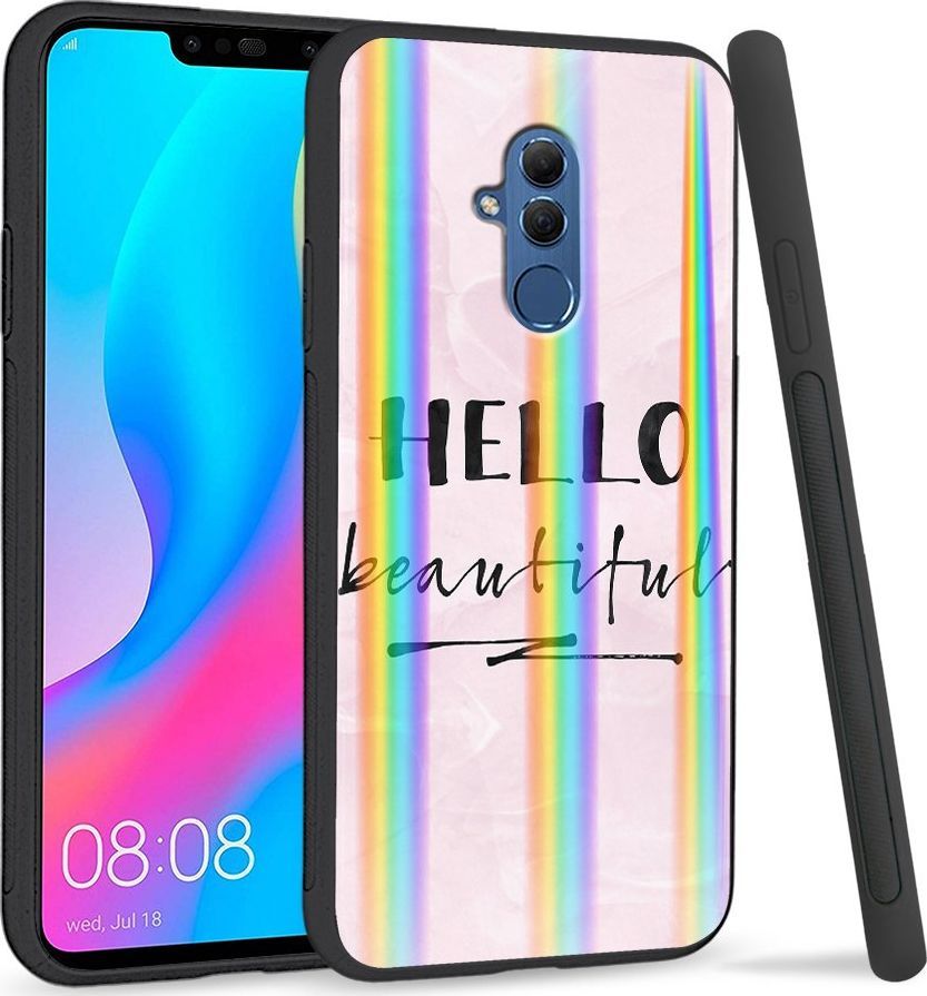 Super Fashion Etui Rainbow Series na Huawei Mate 20 Lite Hello Beautiful 1