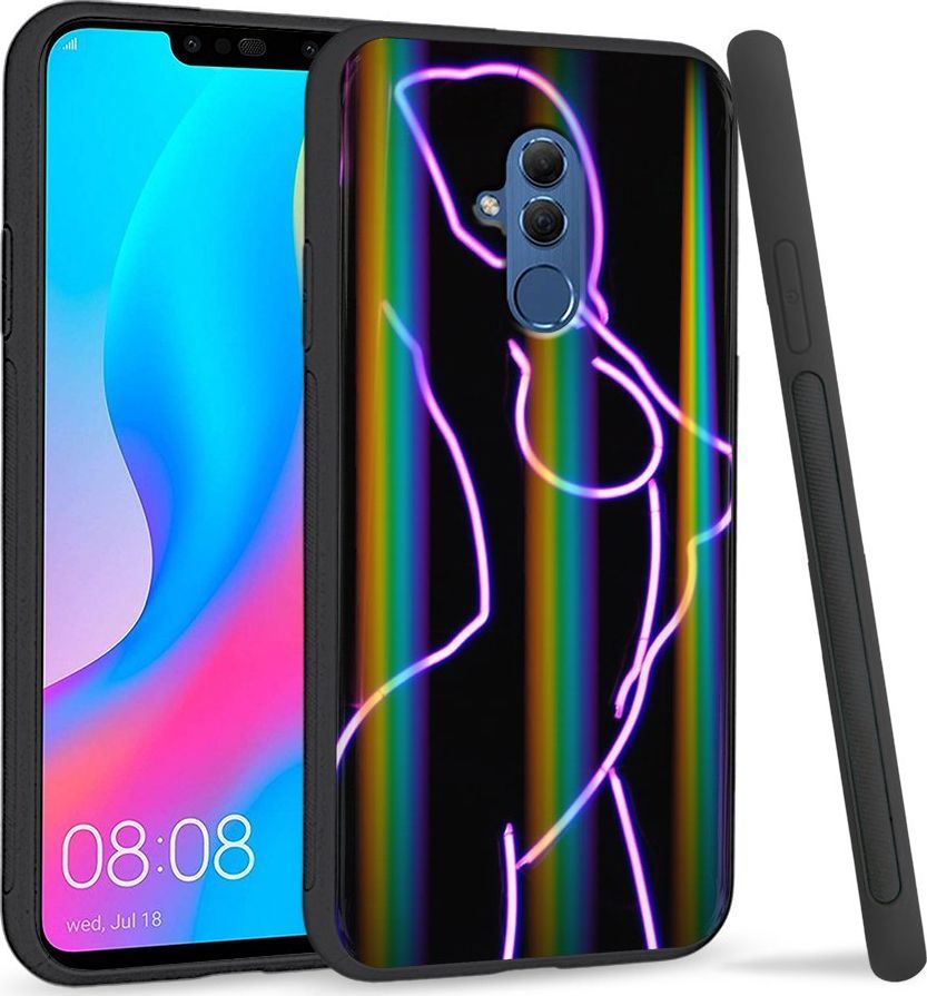 Super Fashion Etui Rainbow Series na Huawei Mate 20 Lite Lady Black 1
