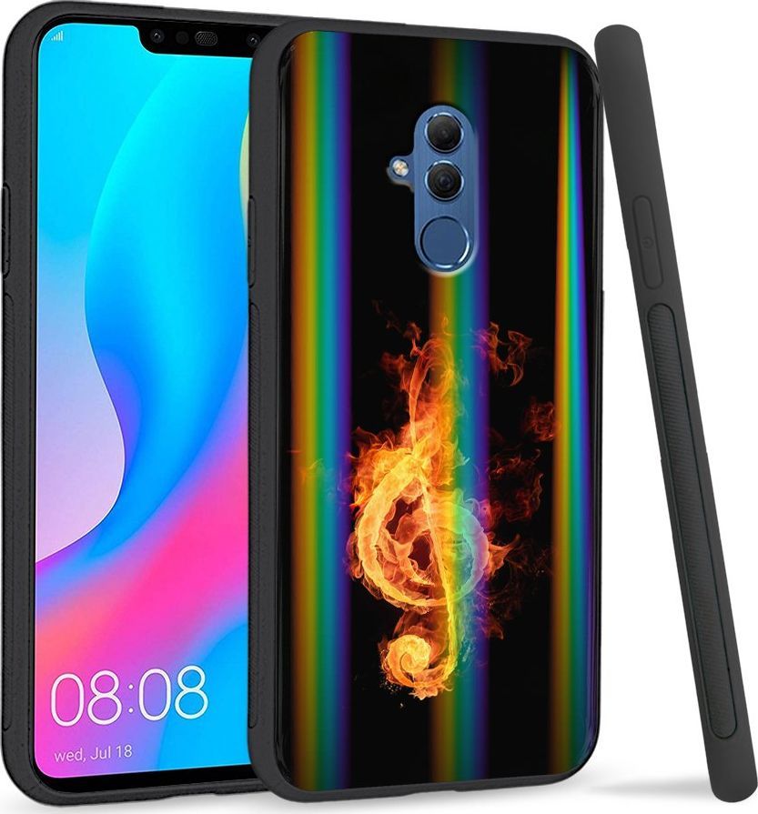 Super Fashion Etui Rainbow Series na Huawei Mate 20 Lite Fire Clef 1