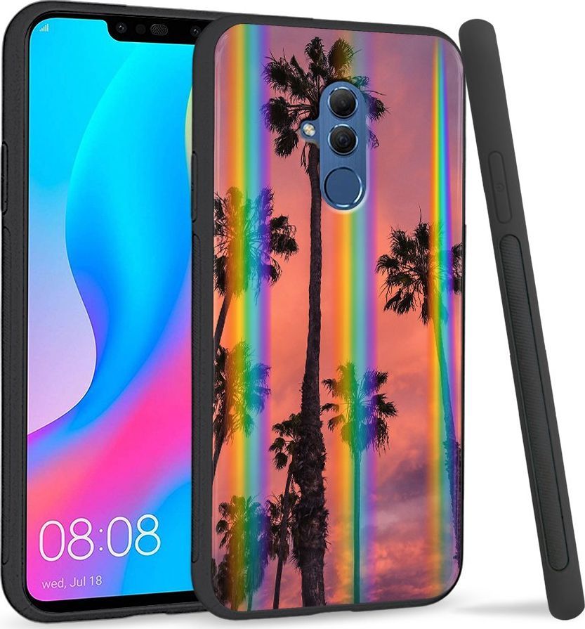 Super Fashion Etui Rainbow Series na Huawei Mate 20 Lite Palms 1