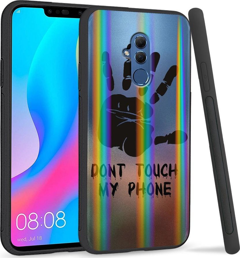 Super Fashion Etui Rainbow Series na Huawei Mate 20 Lite Don't Touch My Phone 1