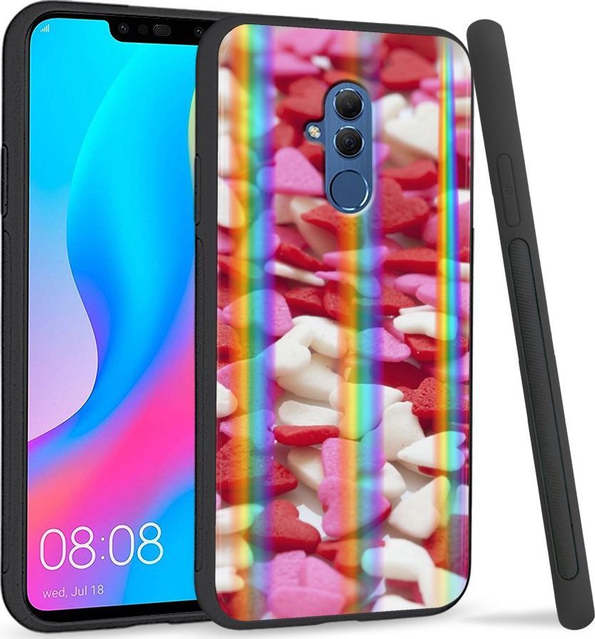 Super Fashion Etui Rainbow Series na Huawei Mate 20 Lite Small Hearts 1