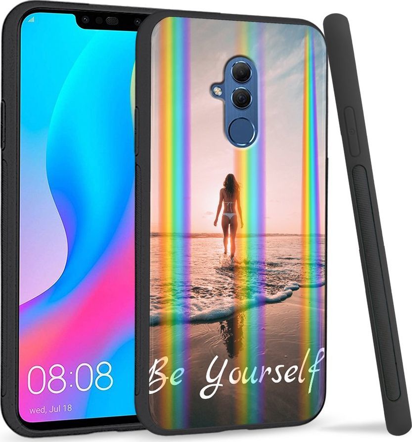 Super Fashion Etui Rainbow Series na Huawei Mate 20 Lite Be Yourself 1