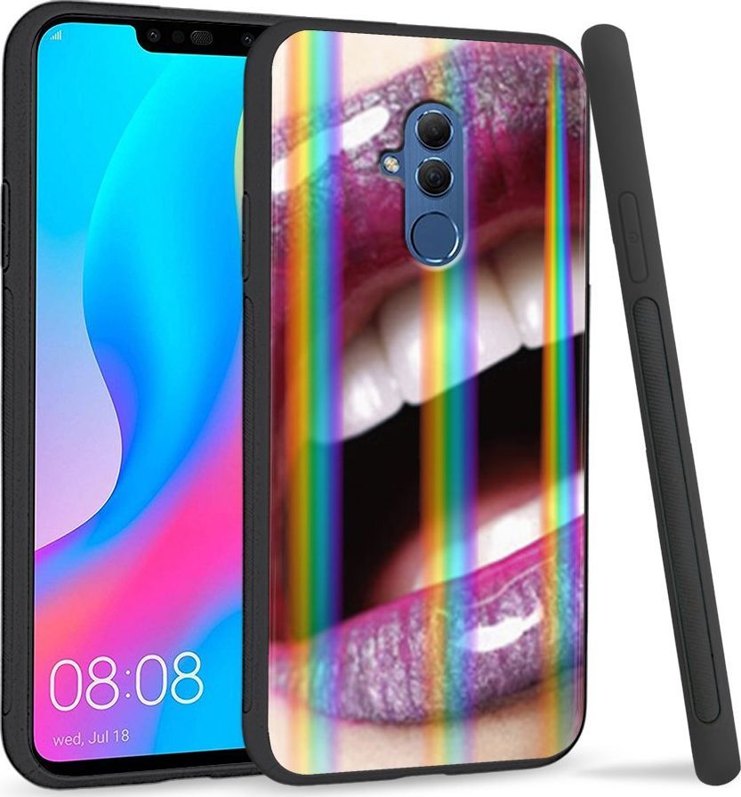 Super Fashion Etui Rainbow Series na Huawei Mate 20 Lite Lips 1