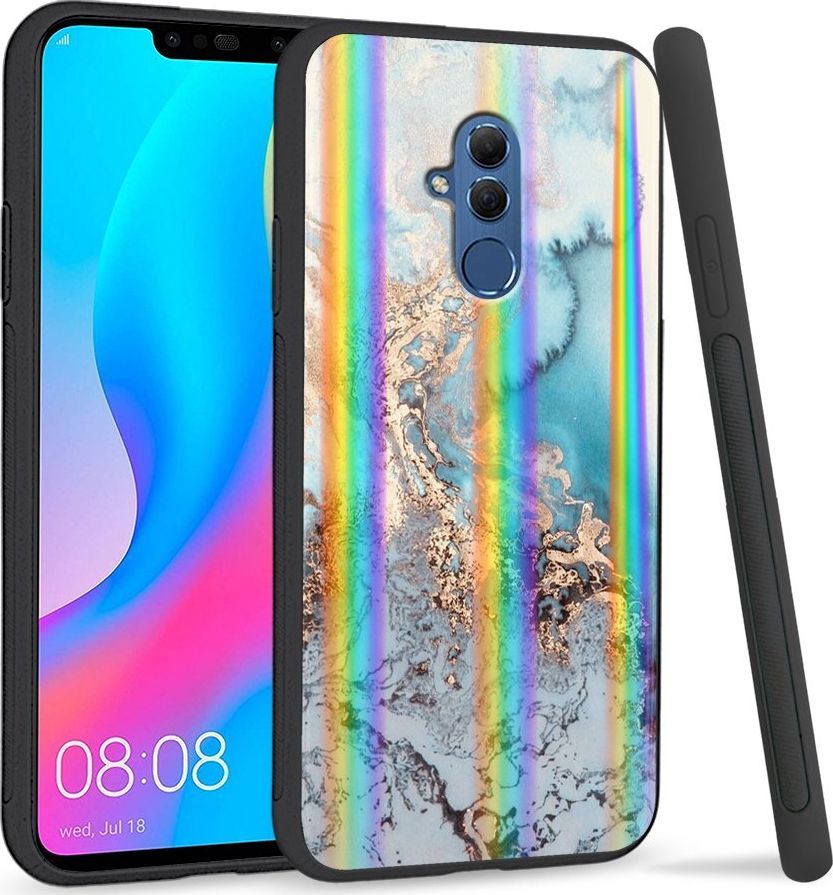 Super Fashion Etui Rainbow Series na Huawei Mate 20 Lite Abstrakcja 1