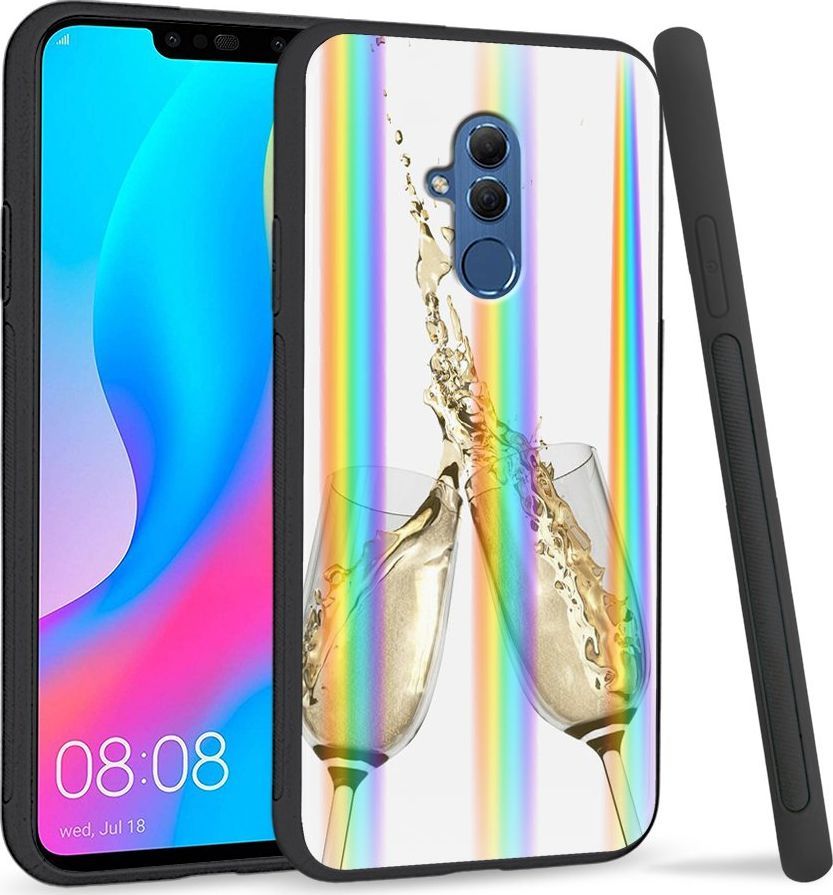 Super Fashion Etui Rainbow Series na Huawei Mate 20 Lite Szampan 1