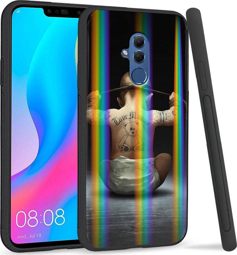 Super Fashion Etui Rainbow Series na Huawei Mate 20 Lite Hard Rock Baby 1