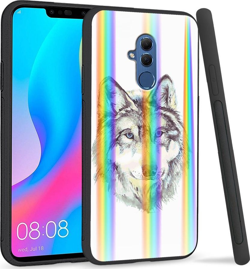 Super Fashion Etui Rainbow Series na Huawei Mate 20 Lite Wilk 1