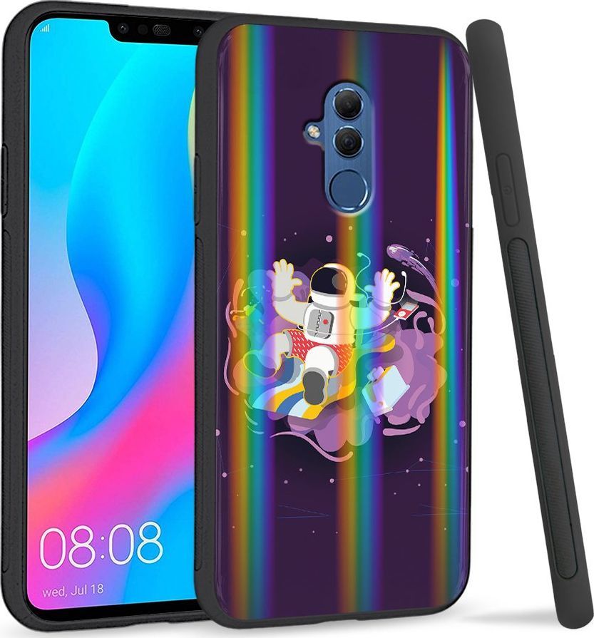 Super Fashion Etui Rainbow Series na Huawei Mate 20 Lite Kosmonauta 1