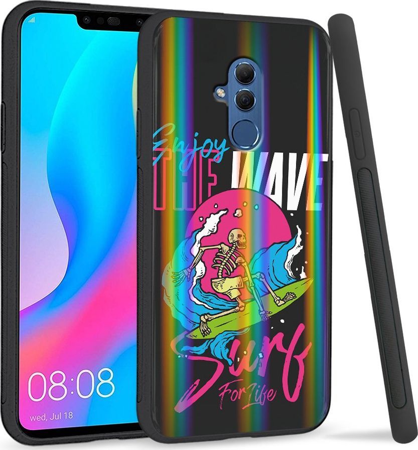 Super Fashion Etui Rainbow Series na Huawei Mate 20 Lite Na fali 1