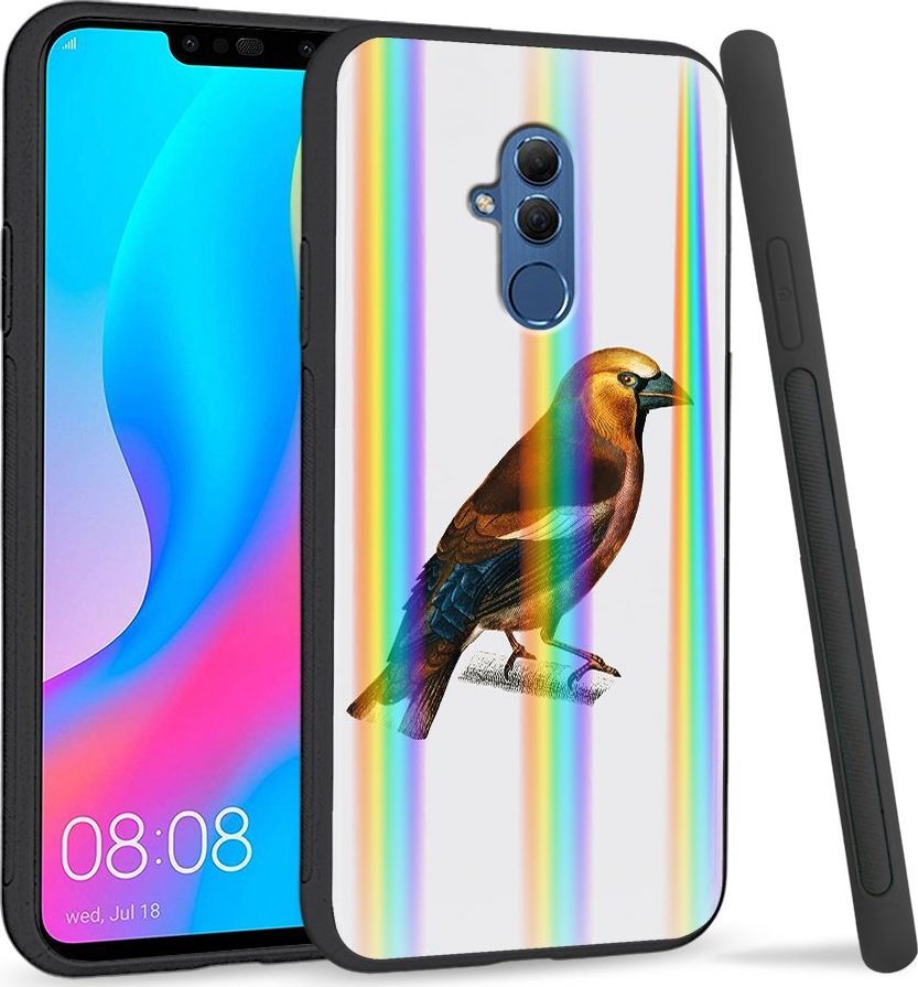 Super Fashion Etui Rainbow Series na Huawei Mate 20 Lite Sójka 1