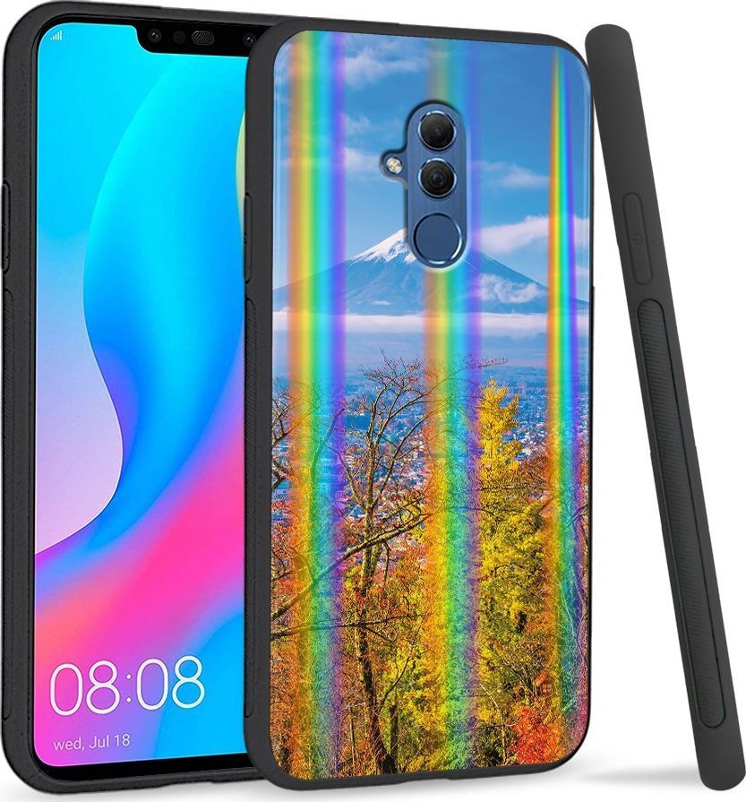 Super Fashion Etui Rainbow Series na Huawei Mate 20 Lite Widk vulkan 1