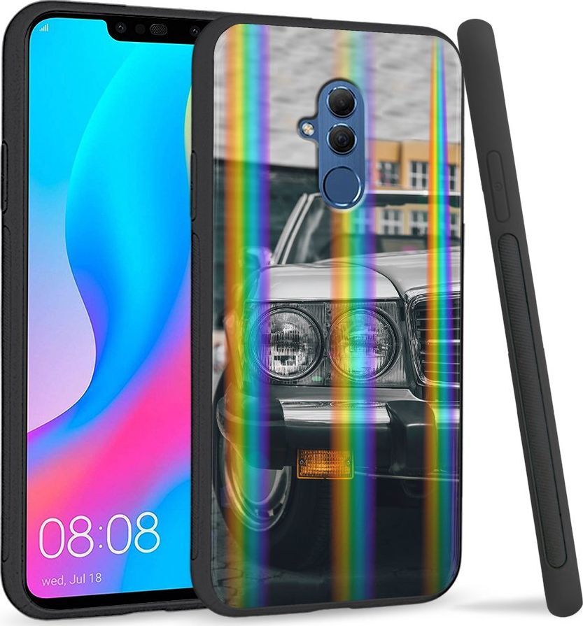 Super Fashion Etui Rainbow Series na Huawei Mate 20 Lite Stary samochód 1