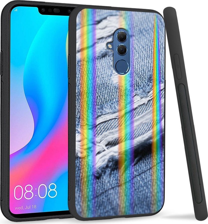 Super Fashion Etui Rainbow Series na Huawei Mate 20 Lite Dziury 1