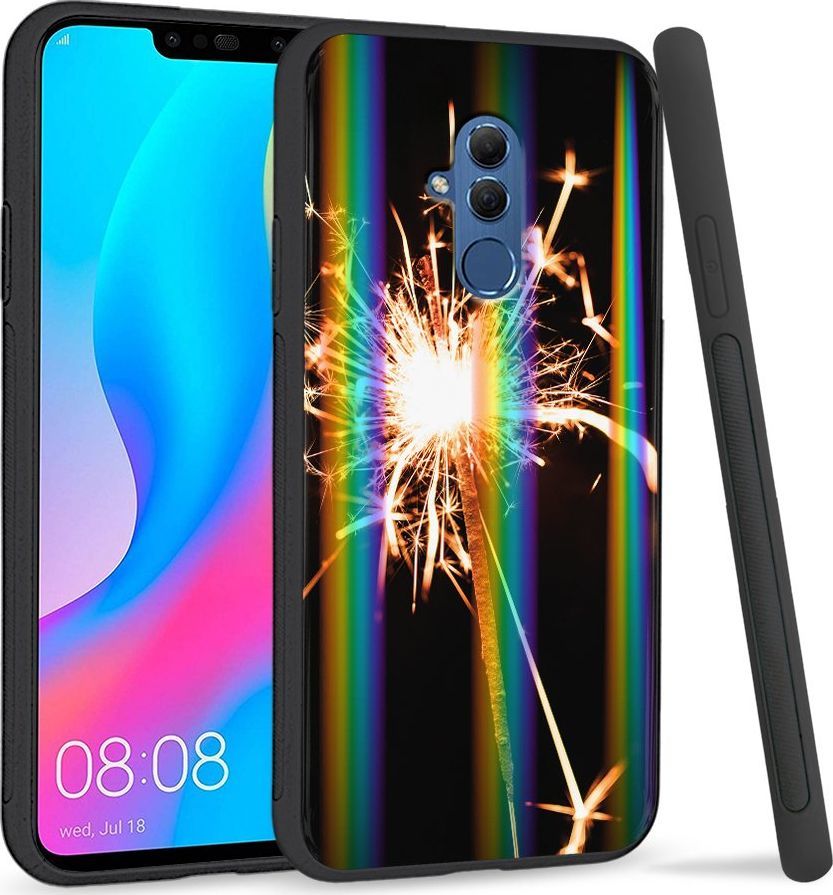 Super Fashion Etui Rainbow Series na Huawei Mate 20 Lite Zimne ognie 1