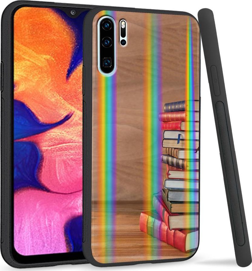 Super Fashion Etui Rainbow Series na Huawei P30 Pro Książki 1
