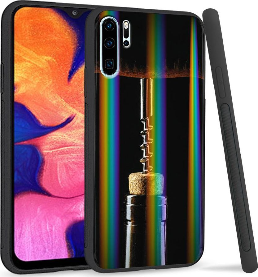 Super Fashion Etui Rainbow Series na Huawei P30 Pro Korkociąk 1
