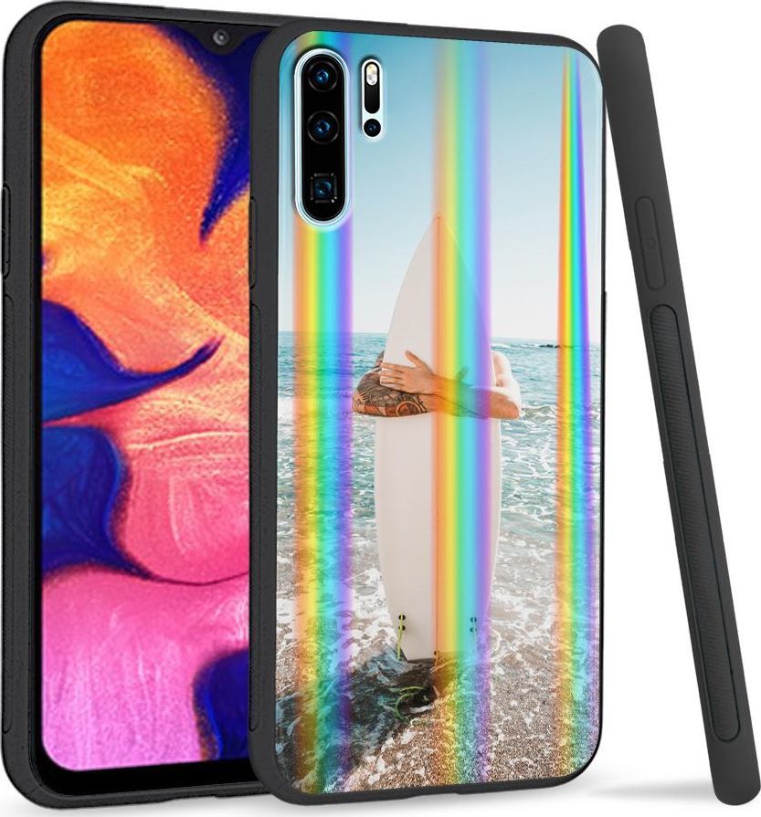 Super Fashion Etui Rainbow Series na Huawei P30 Pro Kocham surfing 1