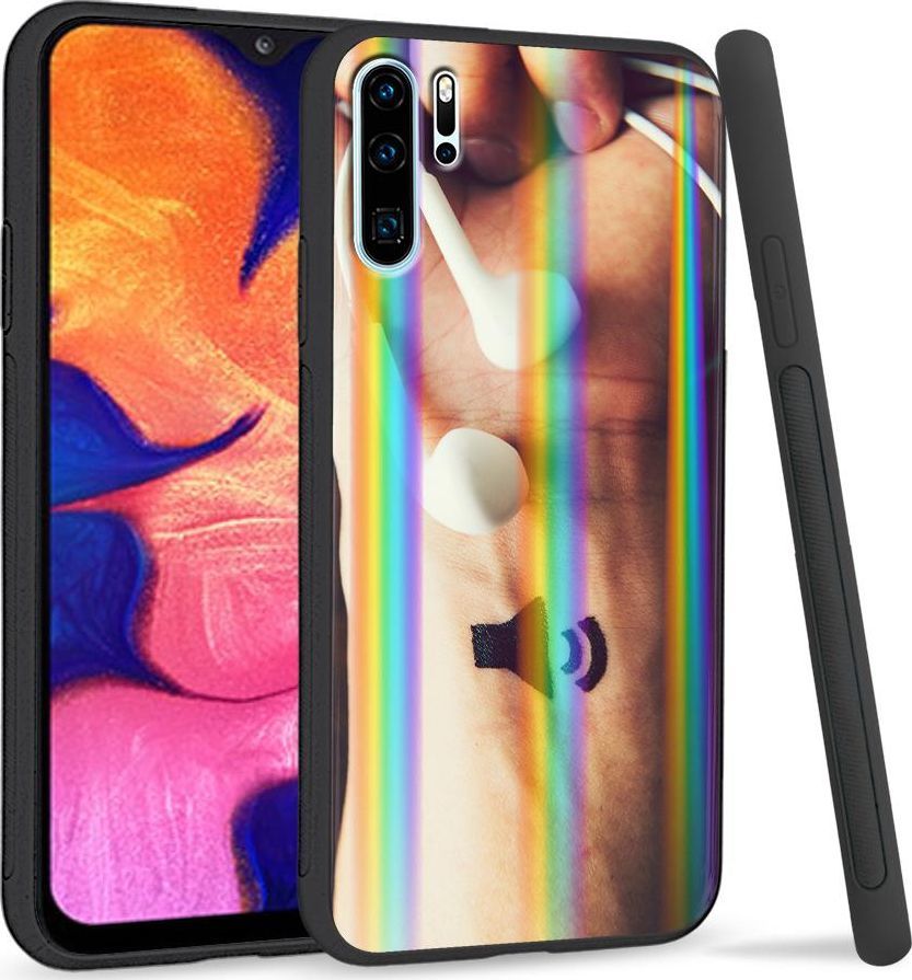 Super Fashion Etui Rainbow Series na Huawei P30 Pro Czas na muzykę 1