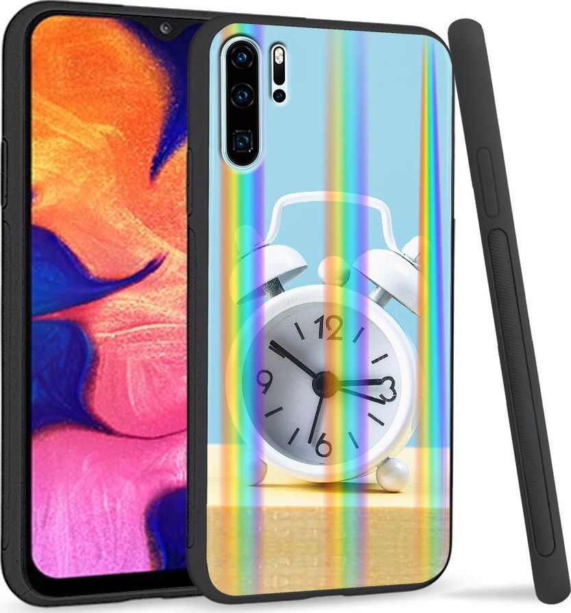 Super Fashion Etui Rainbow Series na Huawei P30 Pro Czas wstawać 1