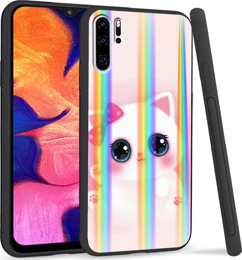 Super Fashion Etui Rainbow Series na Huawei P30 Pro Sweet Kitty 1