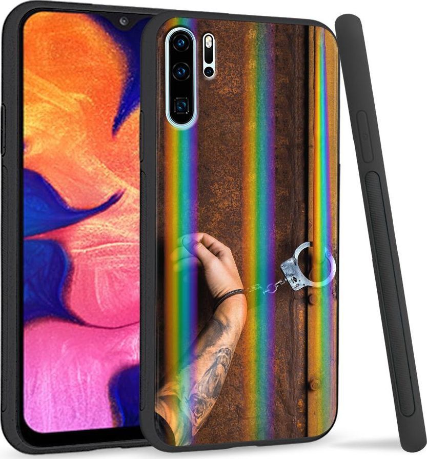 Super Fashion Etui Rainbow Series na Huawei P30 Pro Uwięziony 1