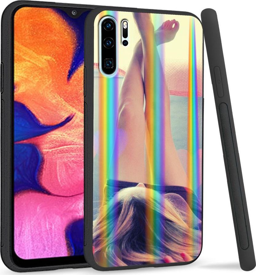 Super Fashion Etui Rainbow Series na Huawei P30 Pro Lady 1