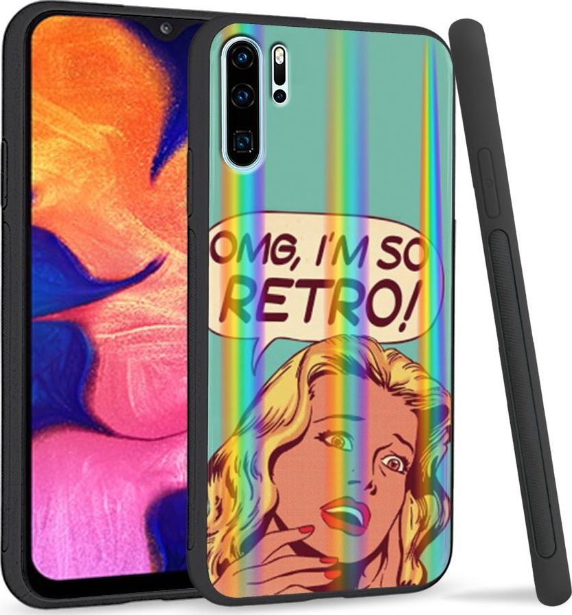 Super Fashion Etui Rainbow Series na Huawei P30 Pro OMG I'm so Retro 1