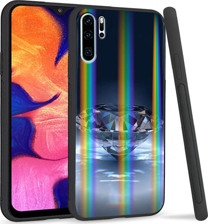 Super Fashion Etui Rainbow Series na Huawei P30 Pro Kryształowy Diament 1