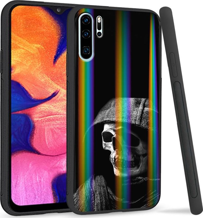 Super Fashion Etui Rainbow Series na Huawei P30 Pro Szkieletor 1