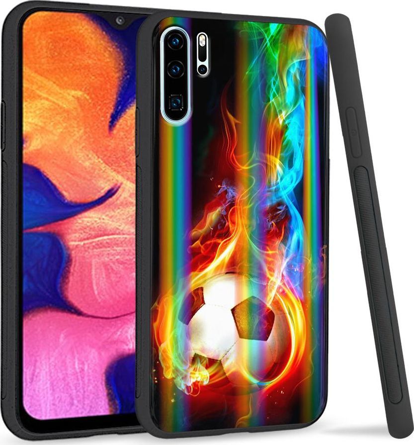 Super Fashion Etui Rainbow Series na Huawei P30 Pro Football 1