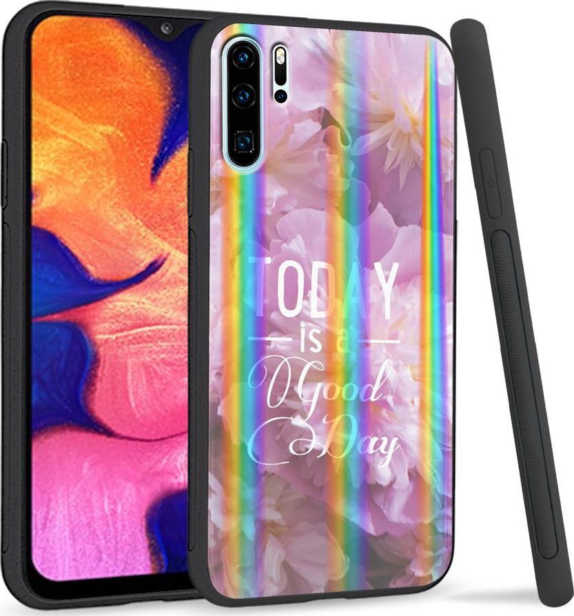 Super Fashion Etui Rainbow Series na Huawei P30 Pro Today is a good day 1